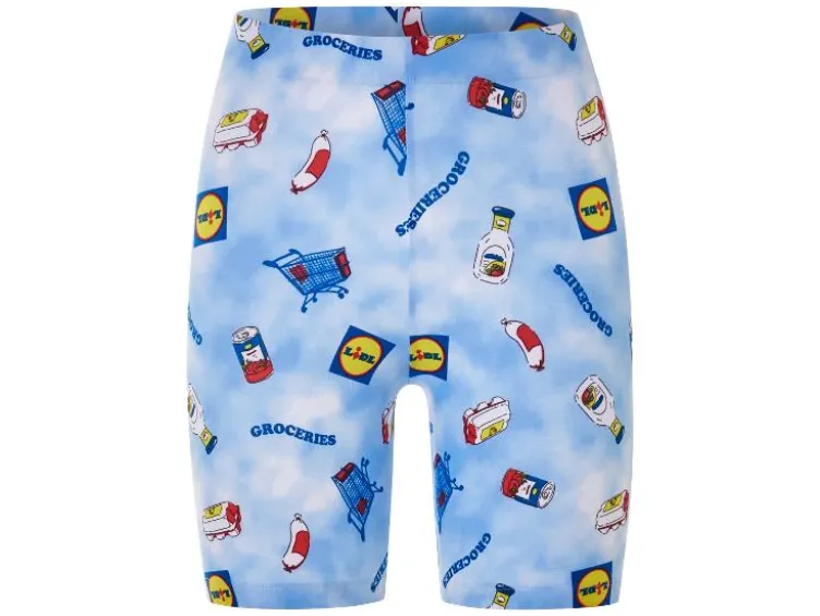 Lidl Damen Radler-Leggings, normale Leibhöhe