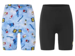 Lidl Damen Radler-Leggings, normale Leibhöhe