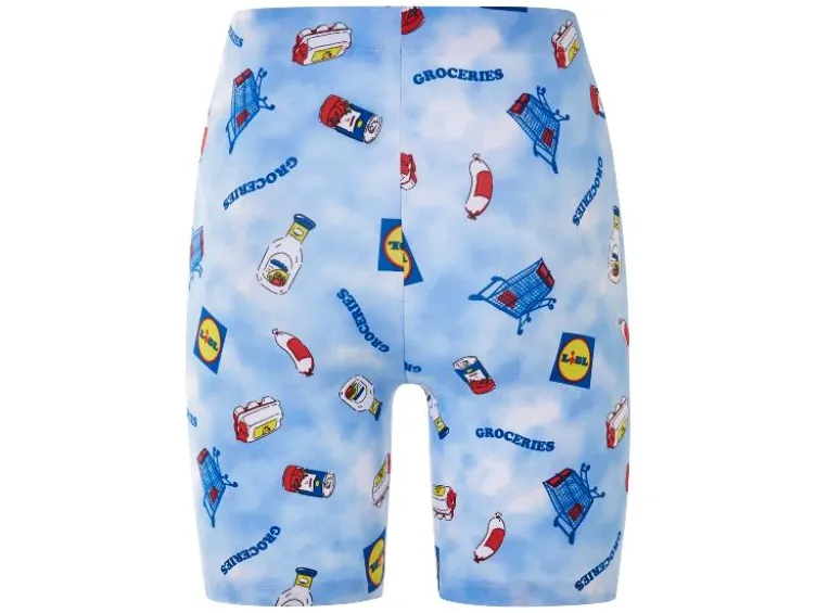 Lidl Damen Radler-Leggings, normale Leibhöhe