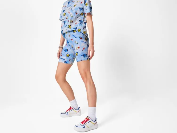 Lidl Damen Radler-Leggings, normale Leibhöhe