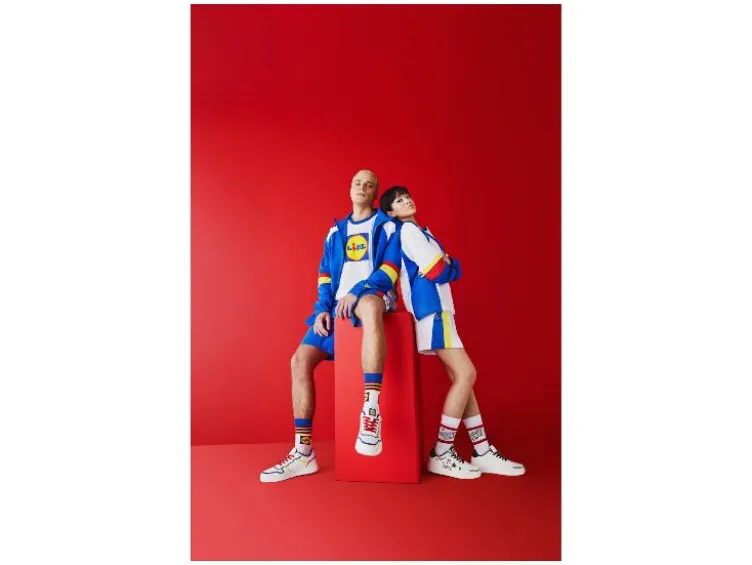 Lidl Damen Tracksuit, mit Logo-Print