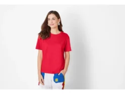 Lidl Damen T-Shirt, aus reiner Bio-Baumwolle