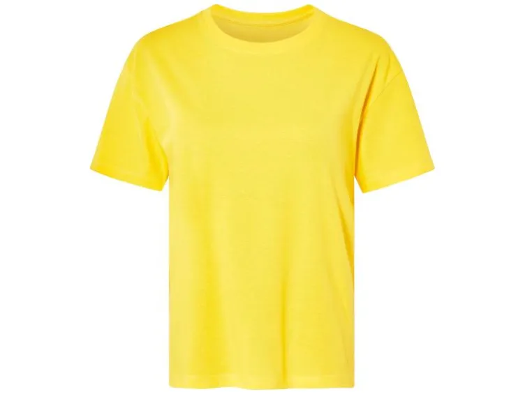 Lidl Damen T-Shirt, aus reiner Bio-Baumwolle