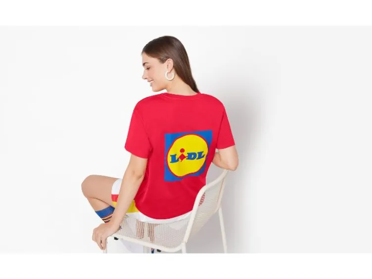Lidl Damen T-Shirt, aus reiner Bio-Baumwolle