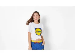 Lidl Damen T-Shirt, aus reiner Bio-Baumwolle