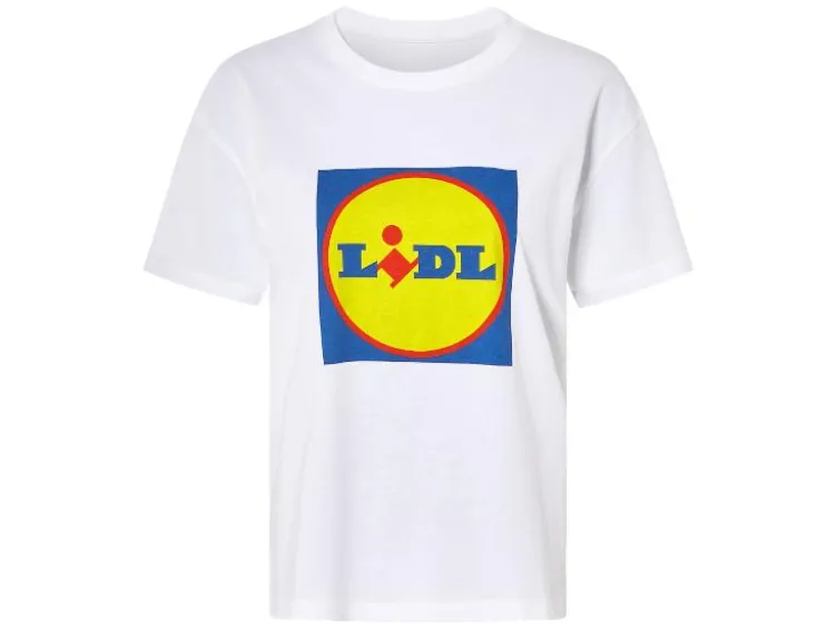 Lidl Damen T-Shirt, aus reiner Bio-Baumwolle