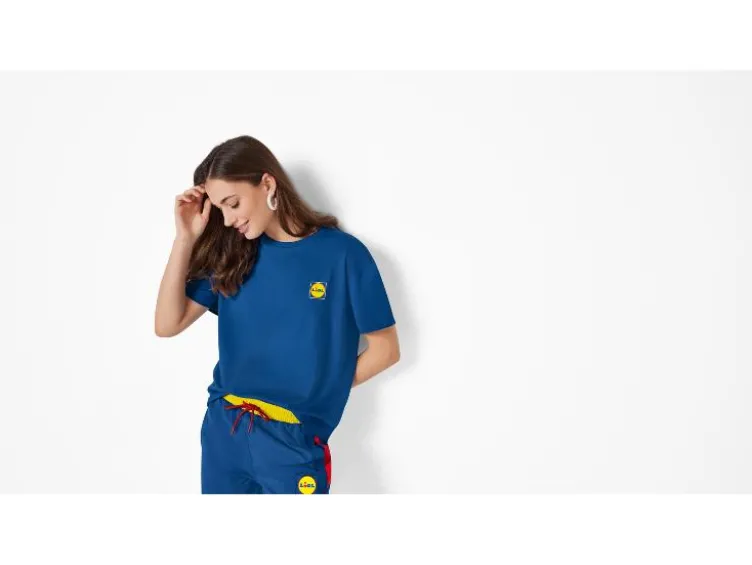 Lidl Damen T-Shirt, aus reiner Bio-Baumwolle