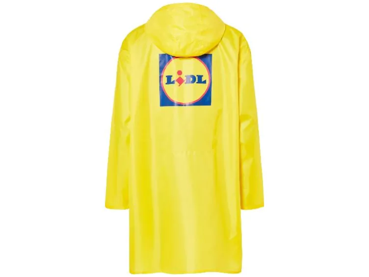 Lidl Herren / Damen Regenponcho, wind- und wasserdicht