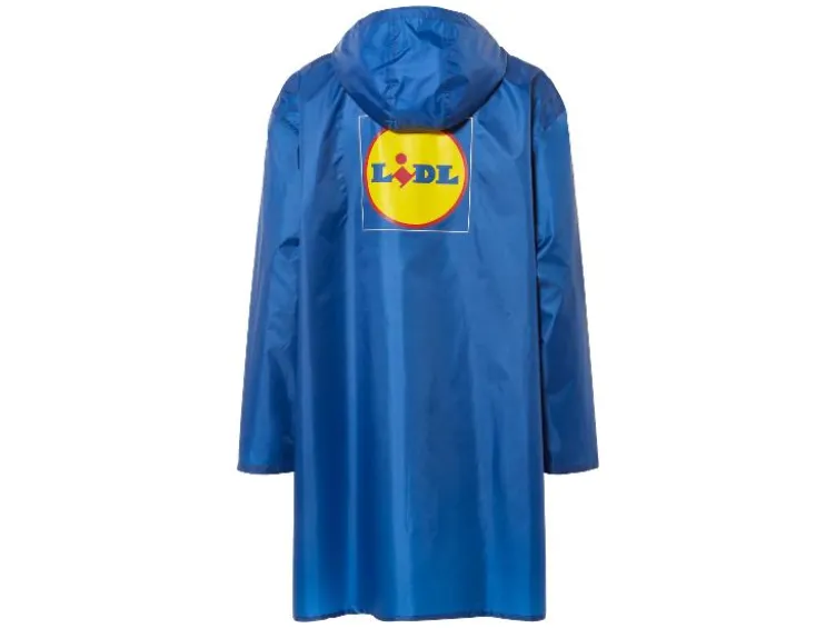 Lidl Herren / Damen Regenponcho, wind- und wasserdicht