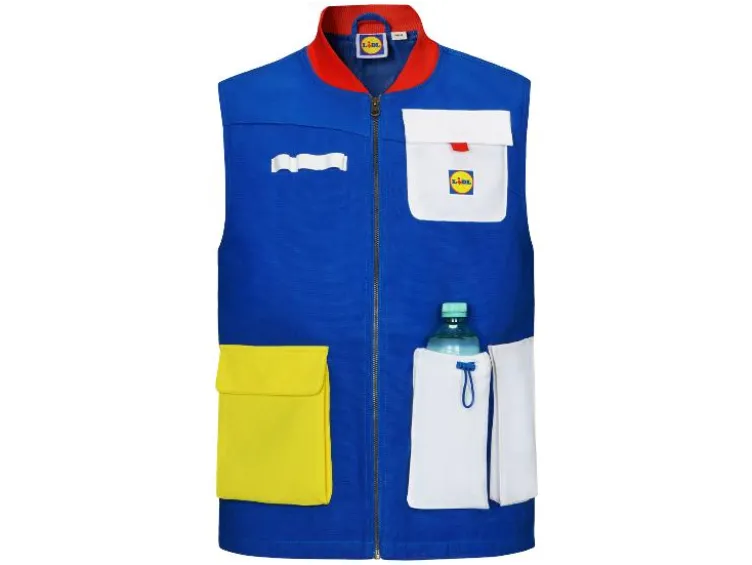 Lidl Weste, mit funktionalen Taschen