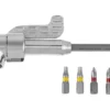 Lochsägen-Set / HSS-Schraubenausdreher / Winkel-Bithalter mit Bit-Set / Flexible Welle