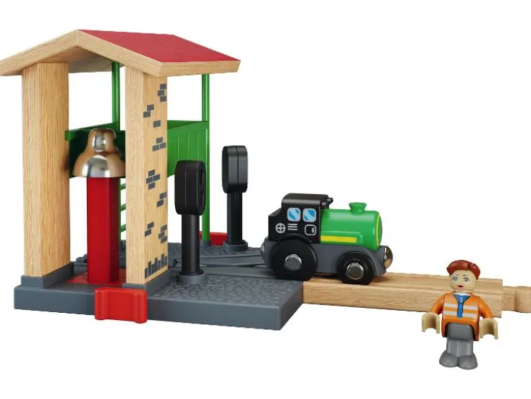 Lokschuppen Bahnhof Weichenhäuschen Verladestation