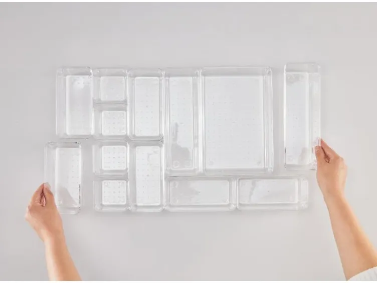 Make-up-Organizer-Set, individuell zusammensteckbar