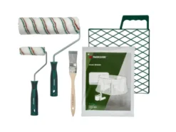 Maler-Starter-Set, 7- bzw.- 10-tlg.  Farbwalze mit Alu-Teleskopstange, 3-tlg.