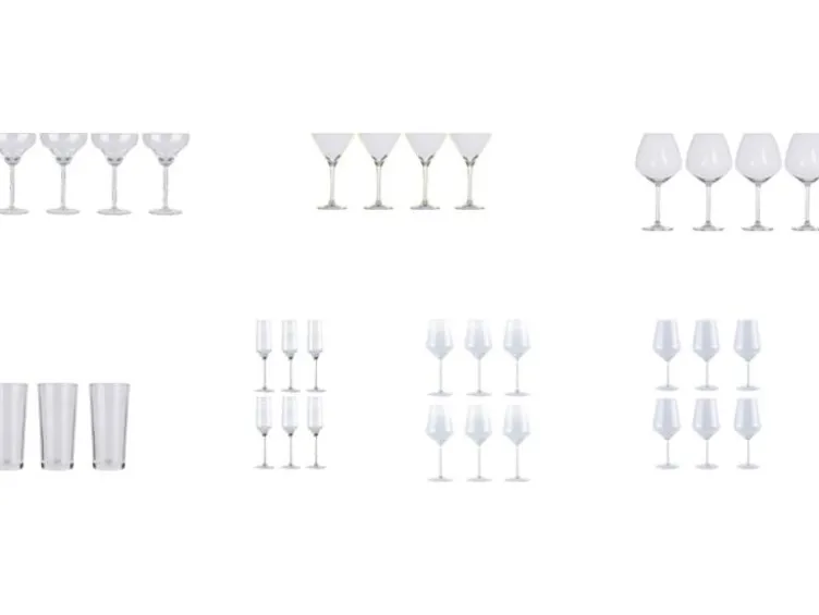 Margarita-/ Champagner-/ Cocktail-/Gin Tonic-/ Weingläser