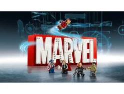 76313 MARVEL Logo & Minifigures