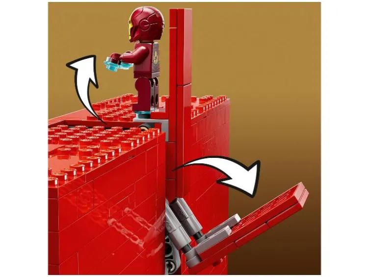 76313 MARVEL Logo & Minifigures