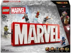 76313 MARVEL Logo & Minifigures
