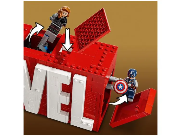 76313 MARVEL Logo & Minifigures