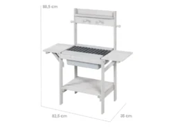 Matschküche »BBQ«, aus wetterfestem, robustem Massivholz
