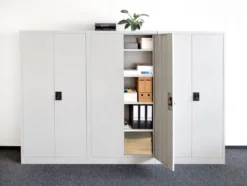 Metallschrank mit Sicherheits-Zylinderschloss