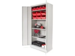 Metallschrank mit Sicherheits-Zylinderschloss