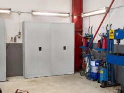 Metallschrank mit Sicherheits-Zylinderschloss