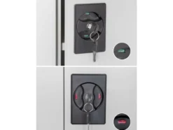 Metallschrank mit Sicherheits-Zylinderschloss