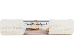 Mikrofaser Chenille Badteppich, 70 x 120 cm