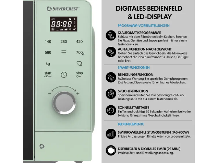 Mikrowelle »SMWC 700 D2«. ca. 20 l