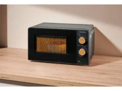 Mikrowelle »SMWH 700 C1« mit Holzdesign, ca. 17 l