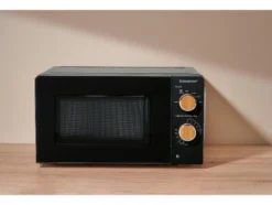 Mikrowelle »SMWH 700 C1« mit Holzdesign, ca. 17 l