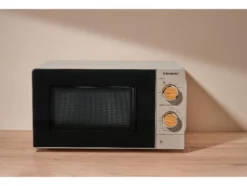 Mikrowelle »SMWH 700 C1« mit Holzdesign, ca. 17 l