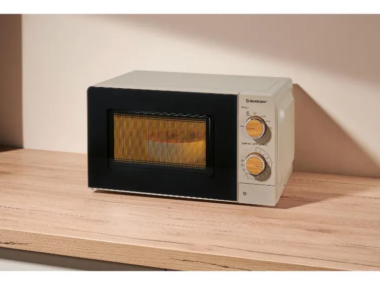 Mikrowelle »SMWH 700 C1« mit Holzdesign, ca. 17 l