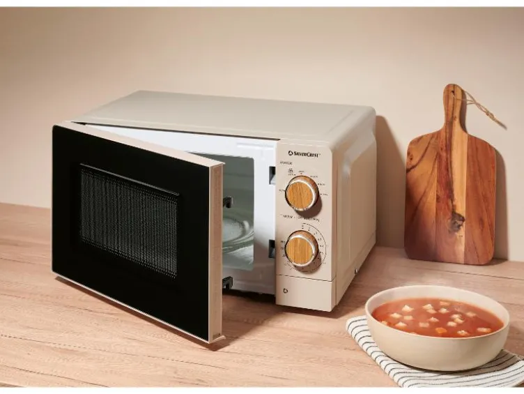 Mikrowelle »SMWH 700 C1« mit Holzdesign, ca. 17 l