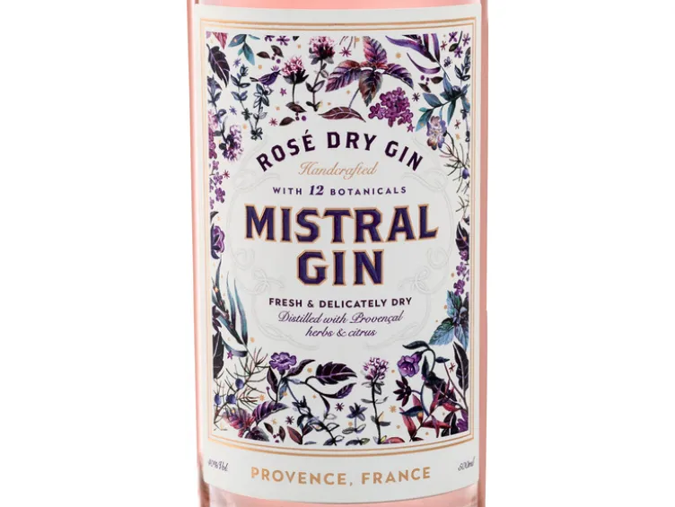Mistral Rosé Dry Gin 40% Vol