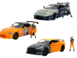 Modellauto, Naruto-Auto und Figur, 1:24
