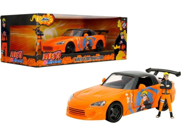Modellauto, Naruto-Auto und Figur, 1:24