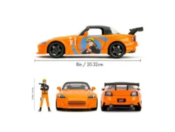 Modellauto, Naruto-Auto und Figur, 1:24