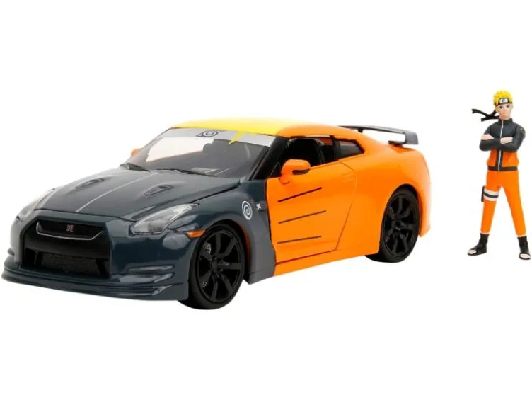 Modellauto, Naruto-Auto und Figur, 1:24