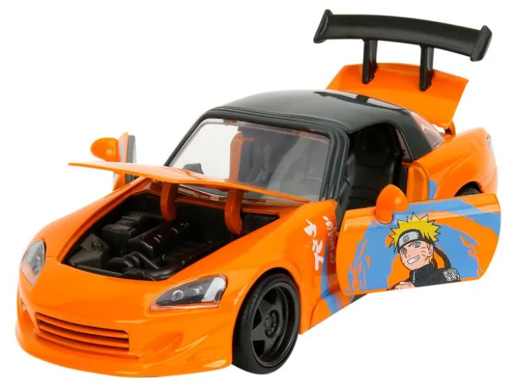 Modellauto, Naruto-Auto und Figur, 1:24