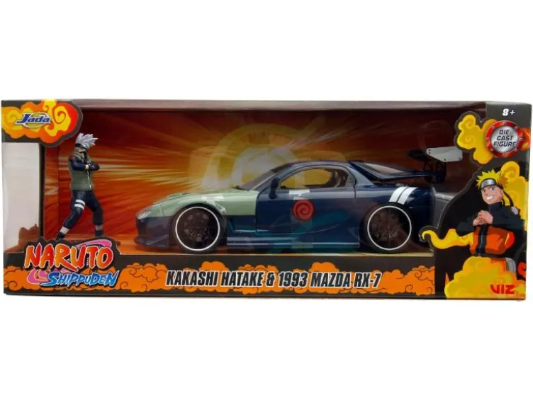 Modellauto, Naruto-Auto und Figur, 1:24