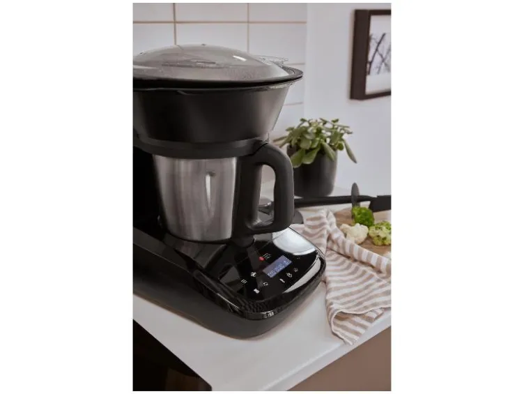 Monsieur Cuisine compact SMCC 1100 A1 + Dampfgaraufsatz