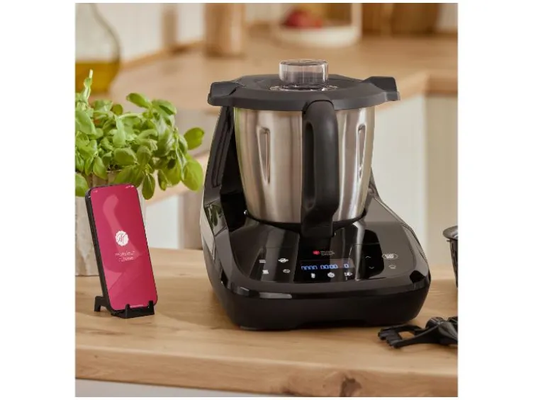 Monsieur Cuisine compact SMCC 1100 A1 + Dampfgaraufsatz