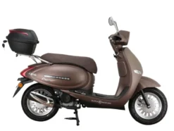 Motorroller Cappucino 125 ccm 85 km/h EURO 5+ mattbraun inkl. Topcase