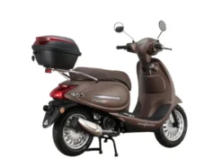 Motorroller Cappucino 125 ccm 85 km/h EURO 5+ mattbraun inkl. Topcase