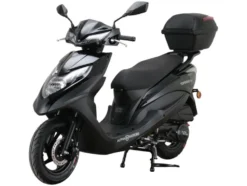 Motorroller Topdrive 125 ccm 85 km/h EURO 5+ schwarz inkl. Topcase