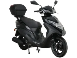 Motorroller Topdrive 125 ccm 85 km/h EURO 5+ schwarz inkl. Topcase
