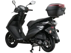 Motorroller Topdrive 125 ccm 85 km/h EURO 5+ schwarz inkl. Topcase