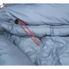 Mumienschlafsack Naram grau/blau